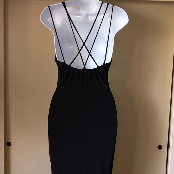 Strappy black dress - Picture 2 of 3